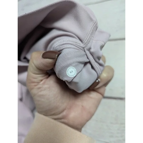 Lululemon Leggings Women 4 Pink Peony Align Pant High Rise Nulu Yoga W5CTCS  672 - Picture 6 of 6